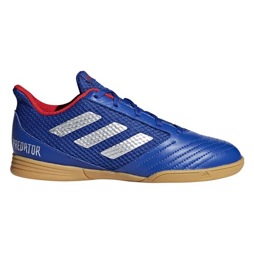 Adidas buty sportowe dziecięce niebieskie sznurowane 