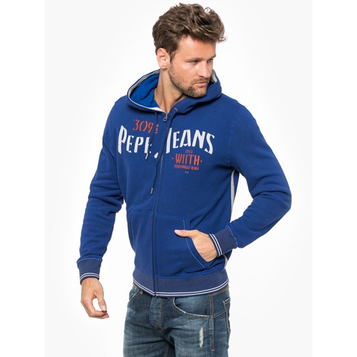 Bluza męska Pepe Jeans na zimę w stylu młodzieżowym 