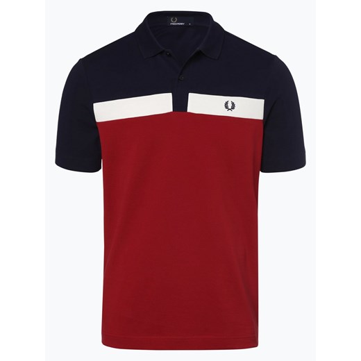 Fred Perry - Męska koszulka polo, czerwony  Fred Perry M vangraaf