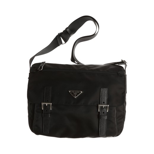 Prada Torba Listonoszka dla Mężczyzn Na Wyprzedaży, czarny, Nylon, 2019
