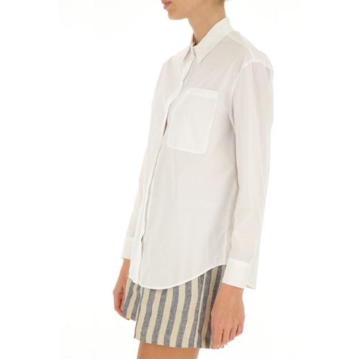 Twin Set by Simona Barberi Koszula dla Kobiet Na Wyprzedaży, biały, Bawełna, 2019, 42 44 46 48