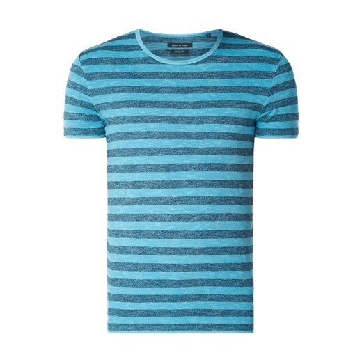 T-shirt o kroju shaped fit z wzorem w paski Marc O'Polo  XL Peek&Cloppenburg 