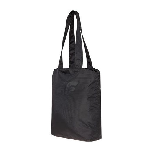 Shopper bag 4F bez dodatków na wakacje matowa na ramię 