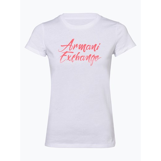 Armani Exchange - T-shirt damski, czarny Armani  L vangraaf