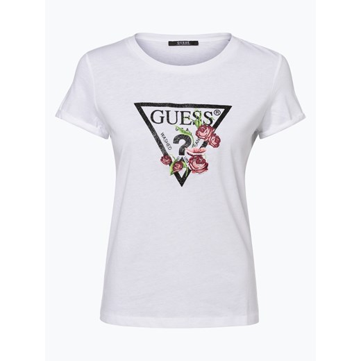 Guess Jeans - T-shirt damski, czarny  Guess Jeans L vangraaf