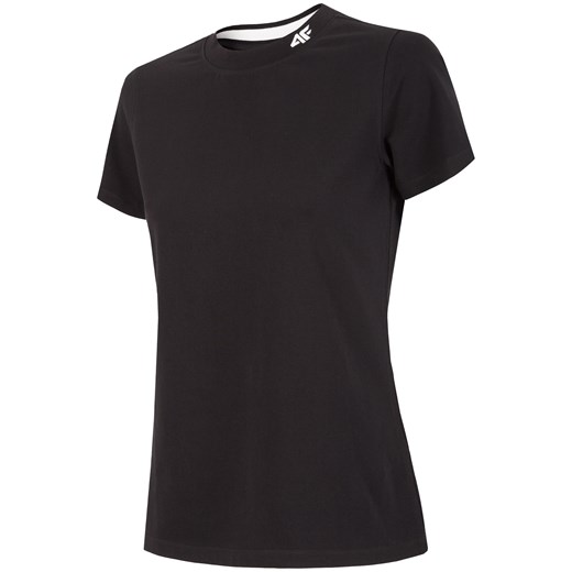 T-shirt damski TSD293 - głęboka czerń   XL 4F