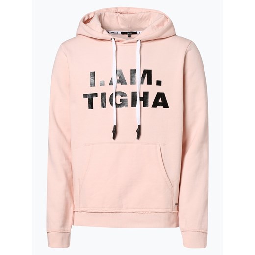Tigha - Męska bluza nierozpinana – Champa, różowy  Tigha XL vangraaf