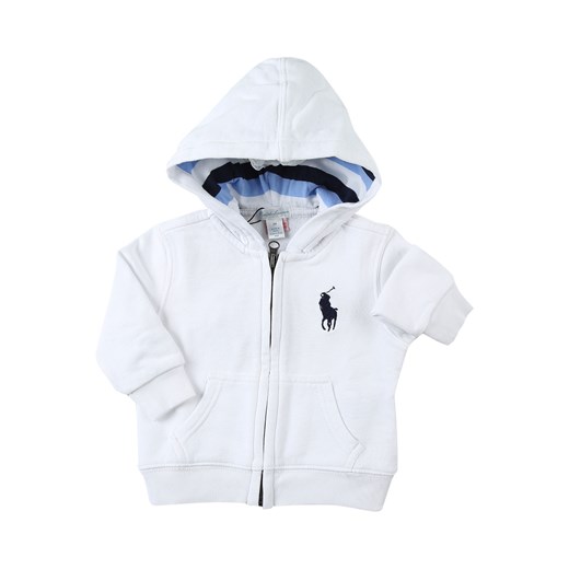 Odzież dla niemowląt Ralph Lauren bez wzorów biała zimowa 