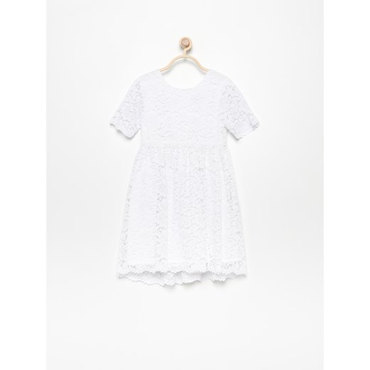 Reserved - Koronkowa sukienka - Biały  Reserved 122 