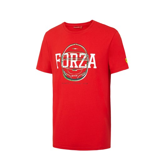Koszulka Ferrari męska Forza Helmet  Scuderia Ferrari F1 S wyprzedaż FBUTIK.EU 