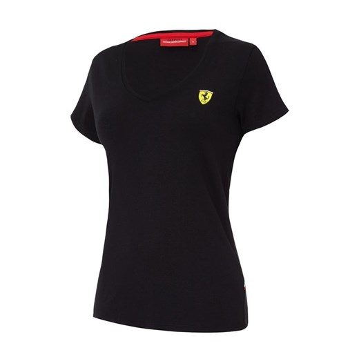 Koszulka Ferrari  damska  V-neck Tee Scuderia Ferrari F1  XS FBUTIK.EU okazja 