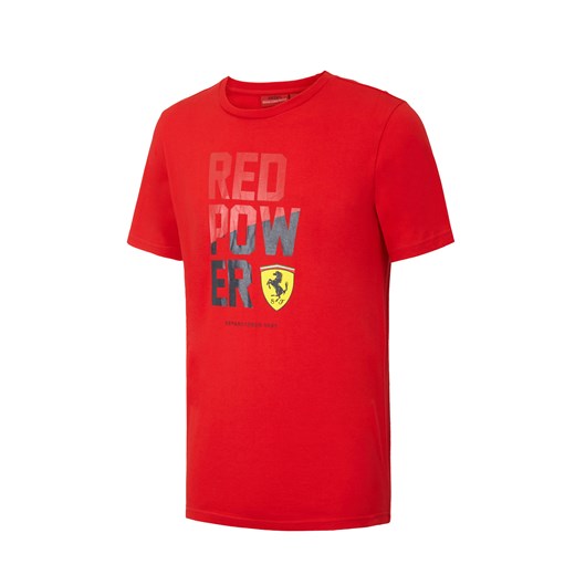 Koszulka Ferrari Scuderia męska Red Power Scuderia Ferrari F1  XXL FBUTIK.EU