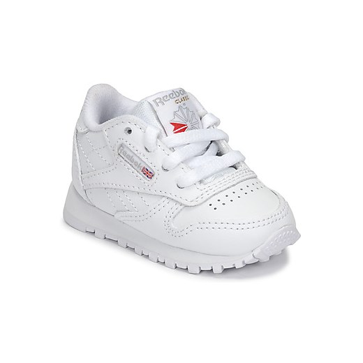 Białe buty sportowe dziecięce Reebok Classic wiązane 