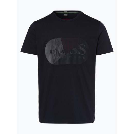 BOSS Athleisurewear - T-shirt męski – Tee 4, niebieski  Boss Athleisurewear M vangraaf