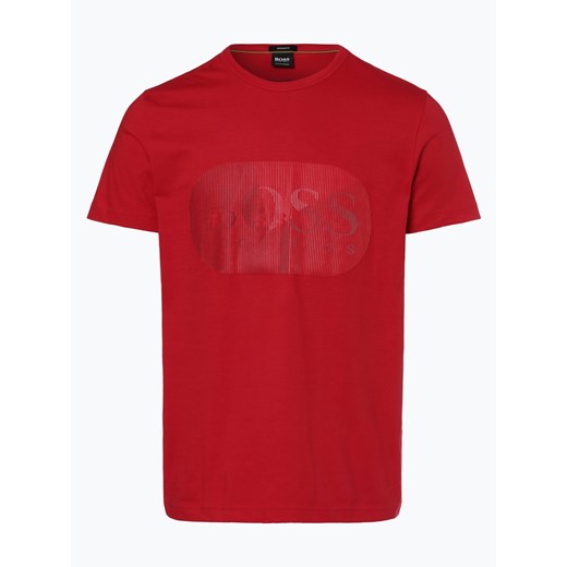 BOSS Athleisurewear - T-shirt męski – Tee 4, czerwony Boss Athleisurewear  L vangraaf