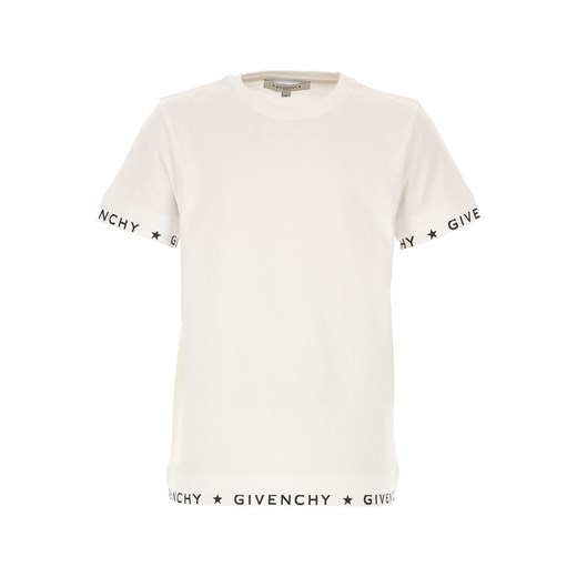 Givenchy Koszulka Dziecięca dla Chłopców, biały, Bawełna, 2019, 10Y 12Y 14Y 4Y 5Y 6Y 8Y  Givenchy 14Y RAFFAELLO NETWORK