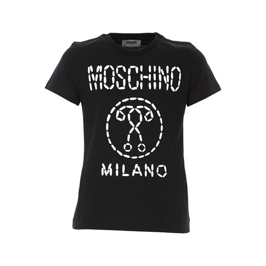 T-shirt chłopięce Moschino czarny 