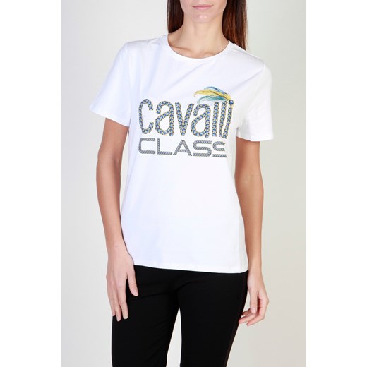 Bluzka damska biała Cavalli Class 