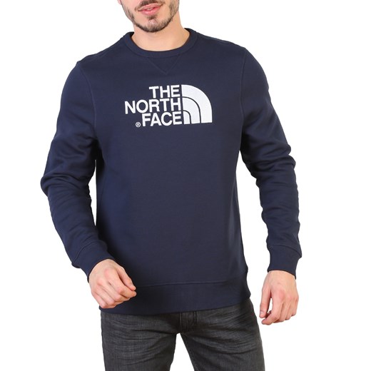 Niebieska bluza męska The North Face jesienna 