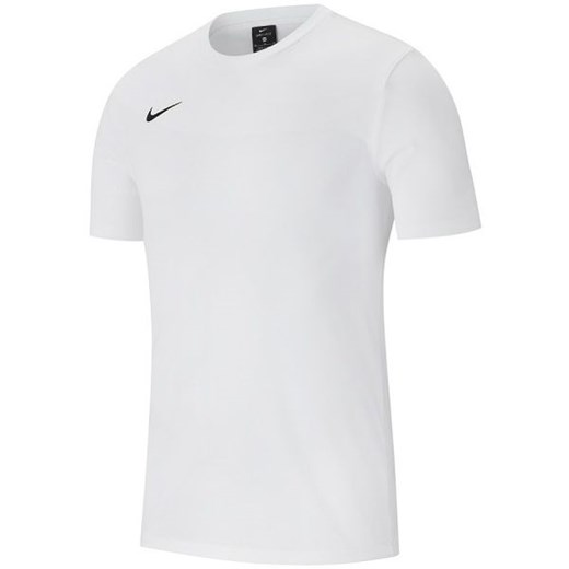 T-shirt chłopięce Nike biały bez wzorów 
