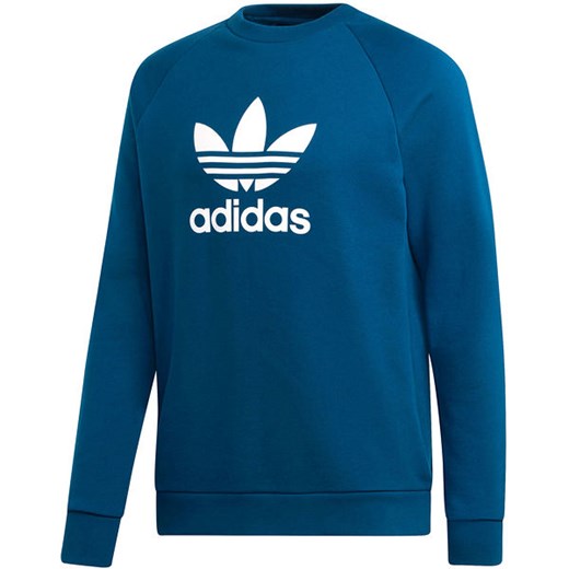 Bluza męska Adidas Originals niebieska z napisem 