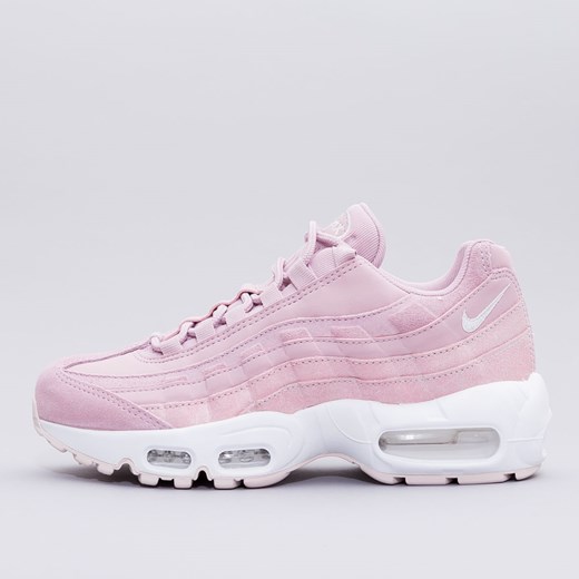 Różowe buty sportowe damskie Nike do biegania sznurowane na wiosnę 