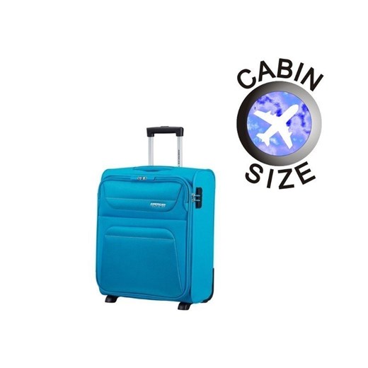 Mała walizka 50/20 AMERICAN TOURISTER 94A Spring Hill błękitna American Tourister  uniwersalny gala24.pl