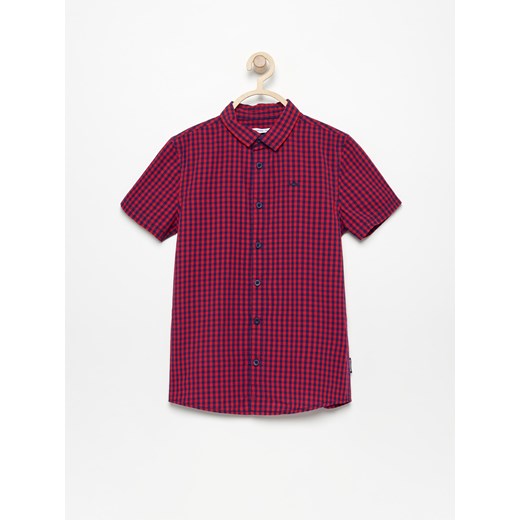 Reserved - Koszula w kratkę z krótkim rękawem - Czerwony  Reserved 152 