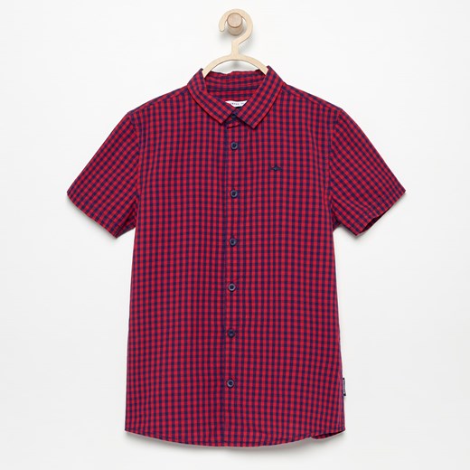 Reserved - Koszula w kratkę z krótkim rękawem - Czerwony  Reserved 134 