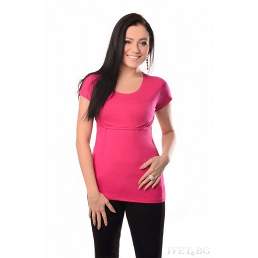 Bluzka ciążowa SREBRINA FUCHSIA