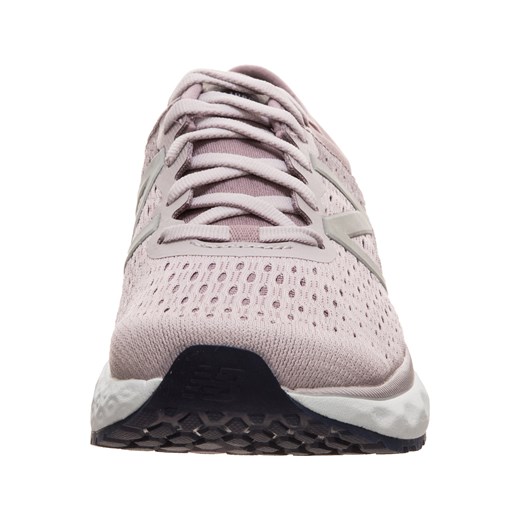 Buty sportowe damskie różowe New Balance do biegania sznurowane bez wzorów 
