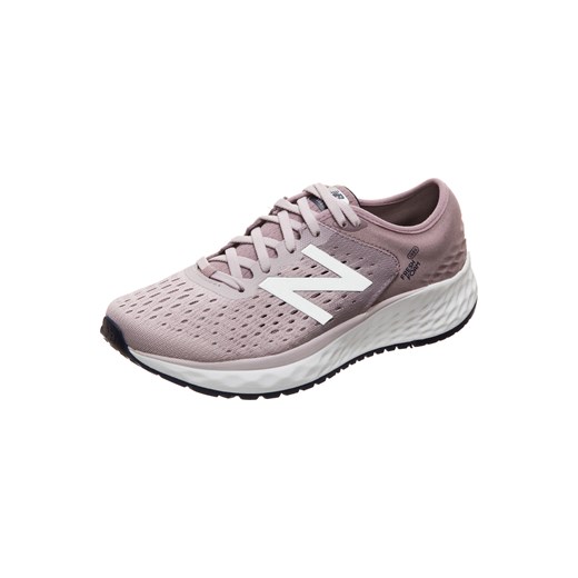 New Balance buty sportowe damskie do biegania różowe bez wzorów sznurowane 
