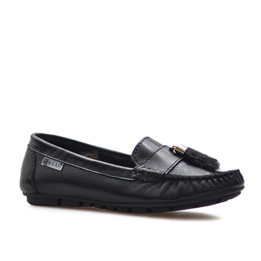 Mokasyny Nessi 19513 Czarne 3 lico ze sklepu Arturo-obuwie w kategorii Mokasyny damskie - zdjęcie 63983849