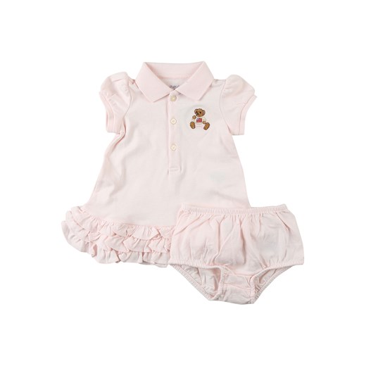 Odzież dla niemowląt Ralph Lauren różowa z nadrukami 