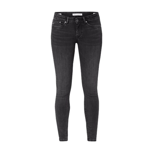 Jeansy w dekatyzowanym stylu o kroju skinny fit Pepe Jeans  28/32 Peek&Cloppenburg 