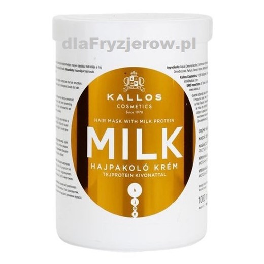 Maska Kallos KJMN Milk 1000ml Kallos   Diva 