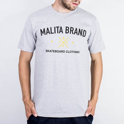 Koszulka Malita Brand heathergrey  Malita XL Street Colors