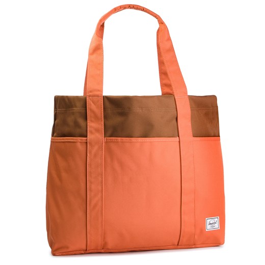 Herschel Supply Co. shopper bag bez dodatków duża pomarańczowy 
