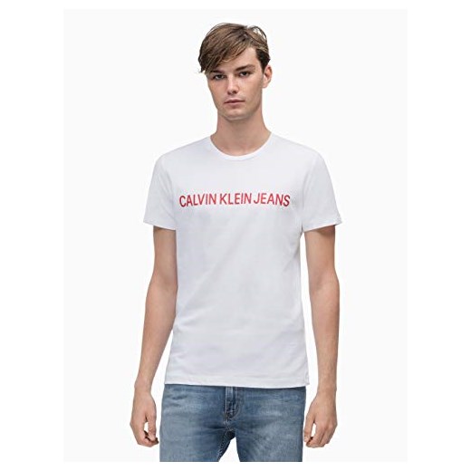 T-shirt męski Calvin Klein z krótkim rękawem 