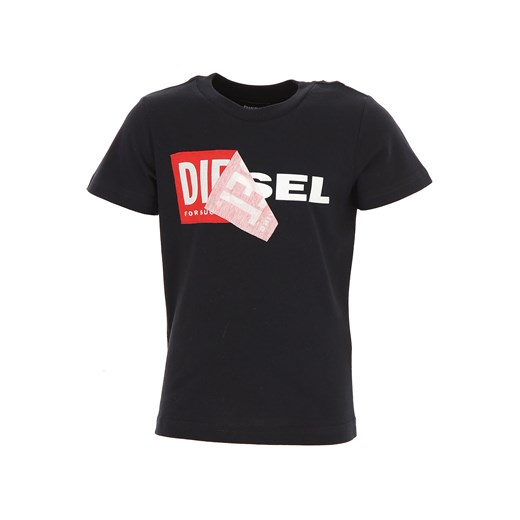 T-shirt chłopięce Diesel z krótkim rękawem 