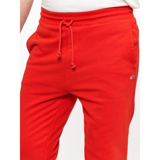 Spodnie męskie Tommy Jeans czerwone 