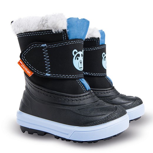 Buty zimowe dziecięce Demar na rzepy śniegowce 