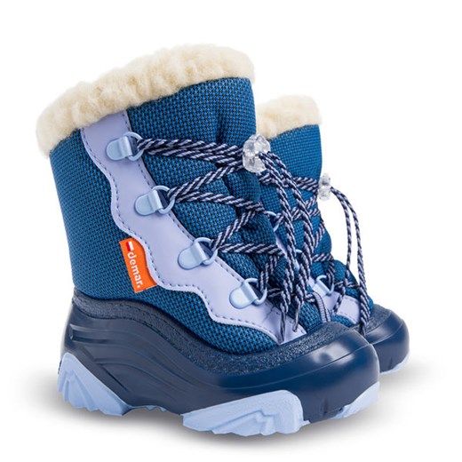 Buty zimowe dziecięce Demar sznurowane 