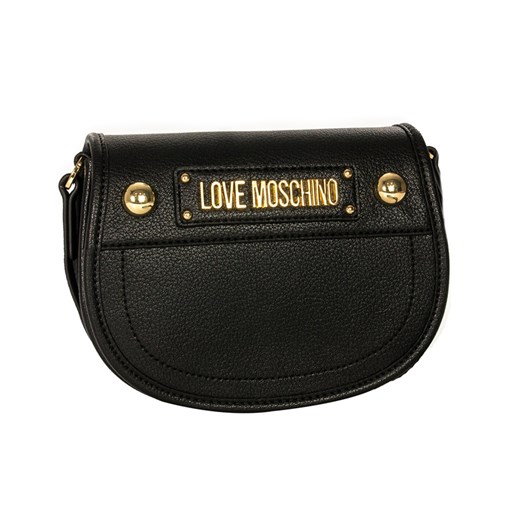 Listonoszka Love Moschino średnia bez dodatków elegancka na ramię ze skóry ekologicznej 