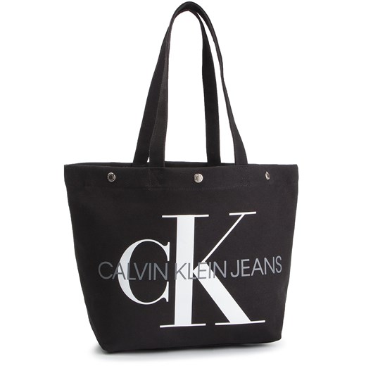 Calvin Klein shopper bag na ramię 