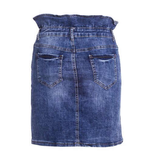 Renee spódnica mini niebieska w miejskim stylu 