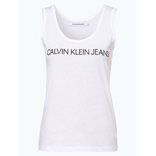 Bluzka damska Calvin Klein biała 