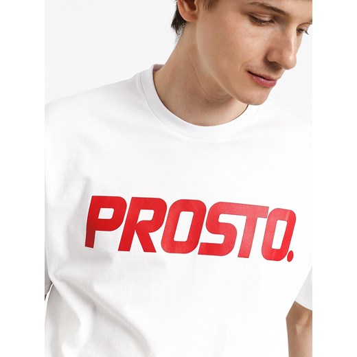 T-shirt Prosto Classic V (white) Prosto.  XL SUPERSKLEP
