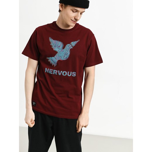 T-shirt Nervous Lcd (maroon)  Nervous M SUPERSKLEP