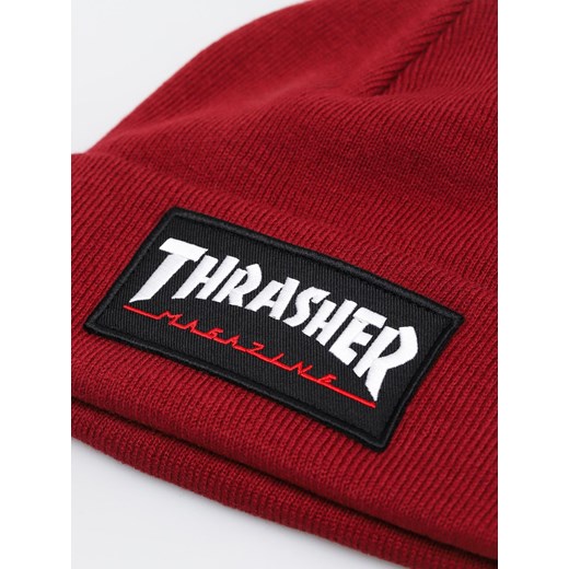 Czapka zimowa Thrasher Logo Patch (maroon)